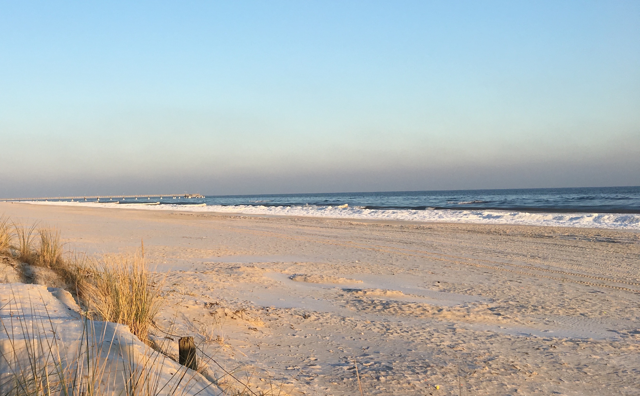 Strand im Winter